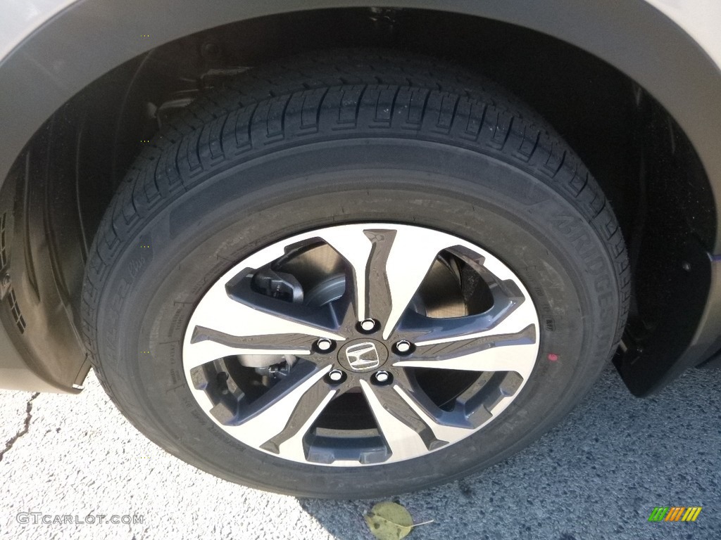 2018 CR-V LX AWD - Lunar Silver Metallic / Gray photo #7