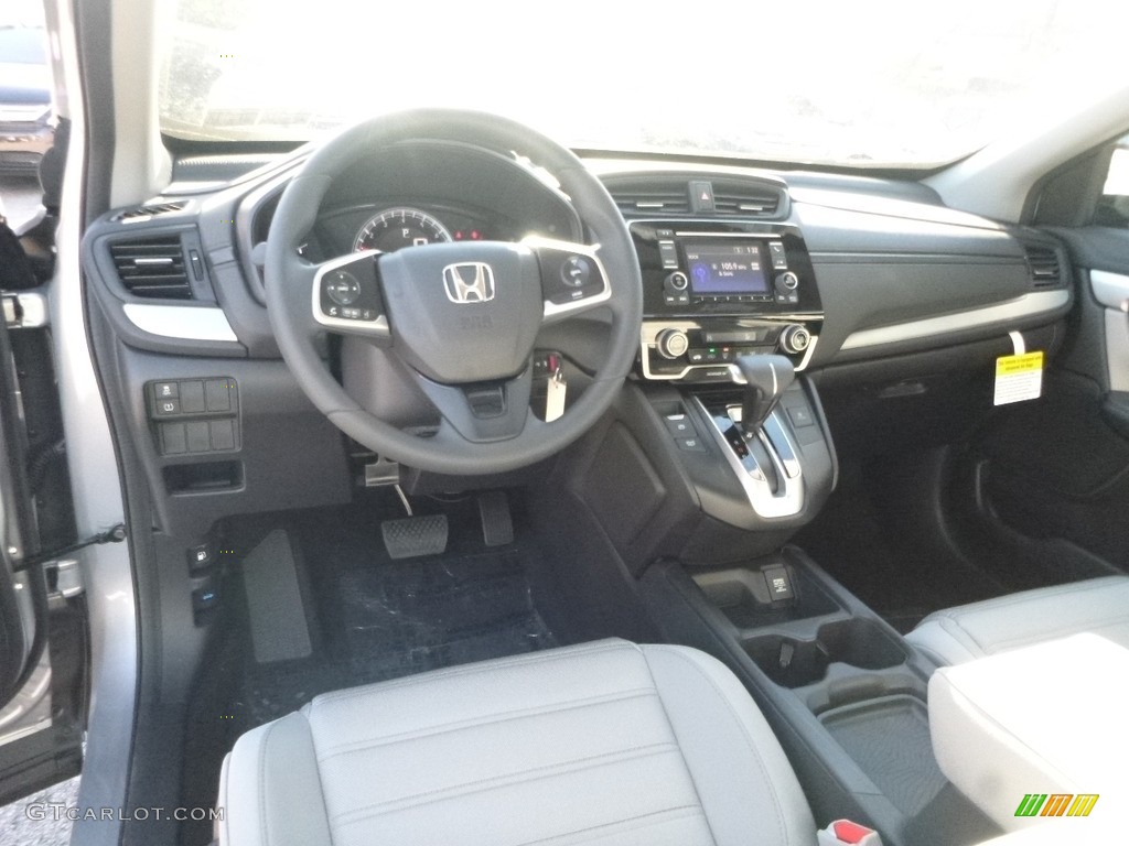 2018 CR-V LX AWD - Lunar Silver Metallic / Gray photo #10