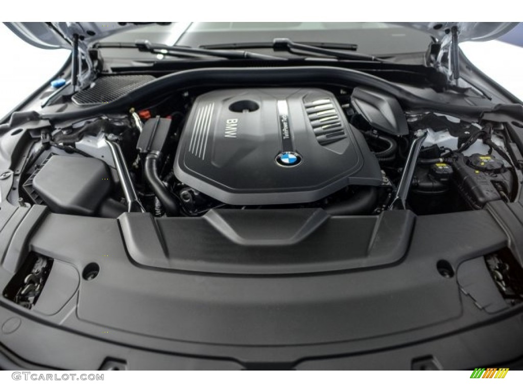 2018 7 Series 740i Sedan - Mineral White Metallic / Black photo #8
