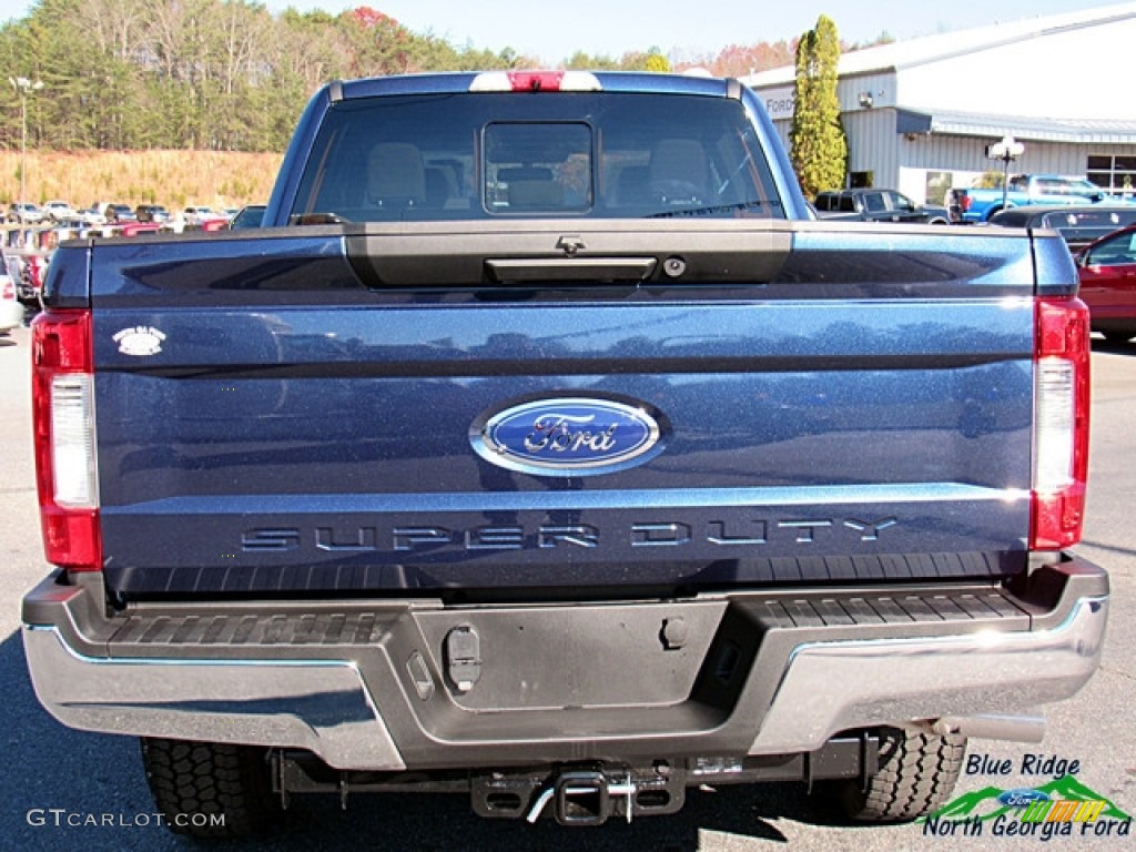 2017 F250 Super Duty XL SuperCab 4x4 - Blue Jeans / Medium Earth Gray photo #4