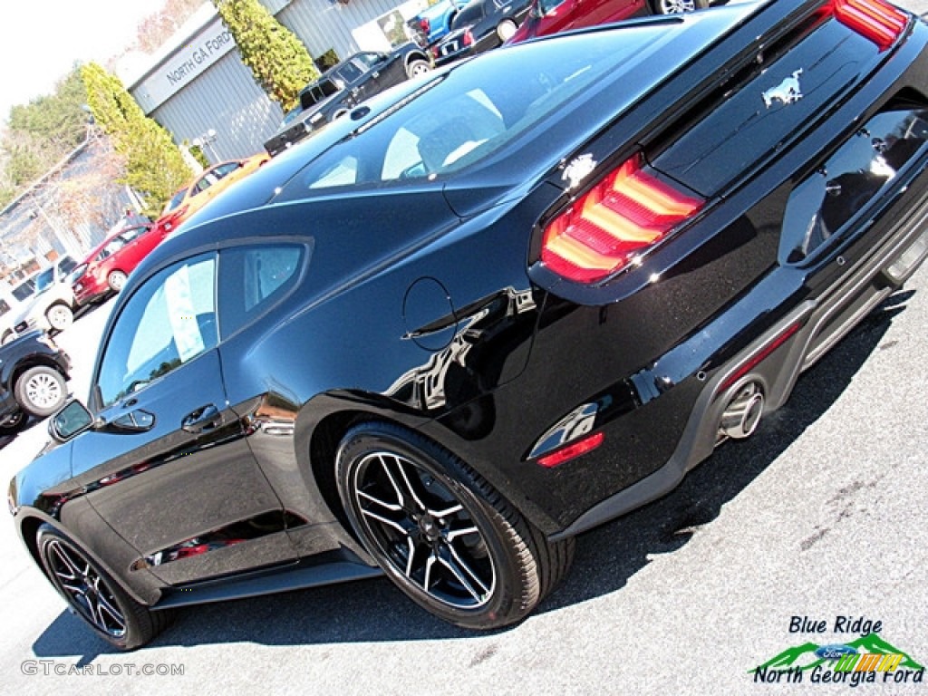 2018 Mustang EcoBoost Fastback - Shadow Black / Ebony photo #27