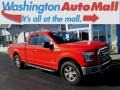 Race Red 2016 Ford F150 XLT SuperCab 4x4