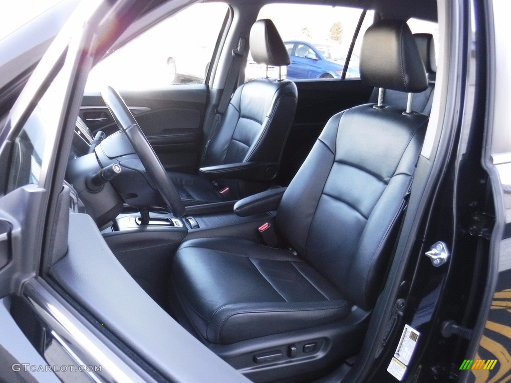 2016 Pilot EX-L AWD - Crystal Black Pearl / Black photo #15