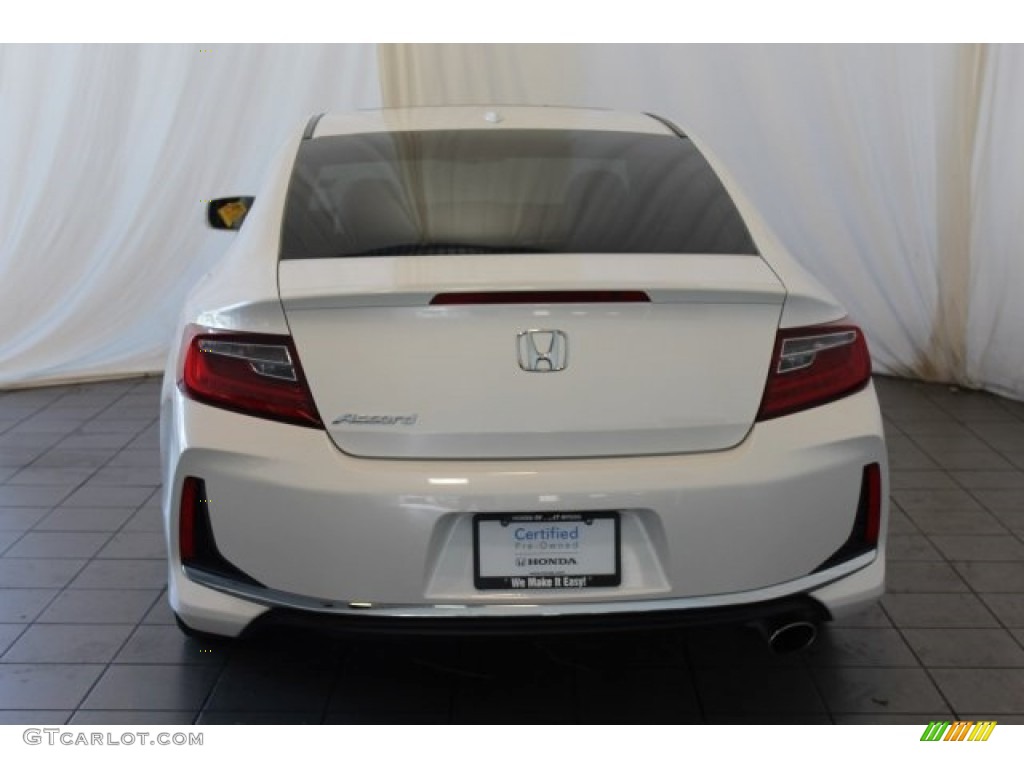 2016 Accord EX-L Coupe - White Orchid Pearl / Ivory photo #7