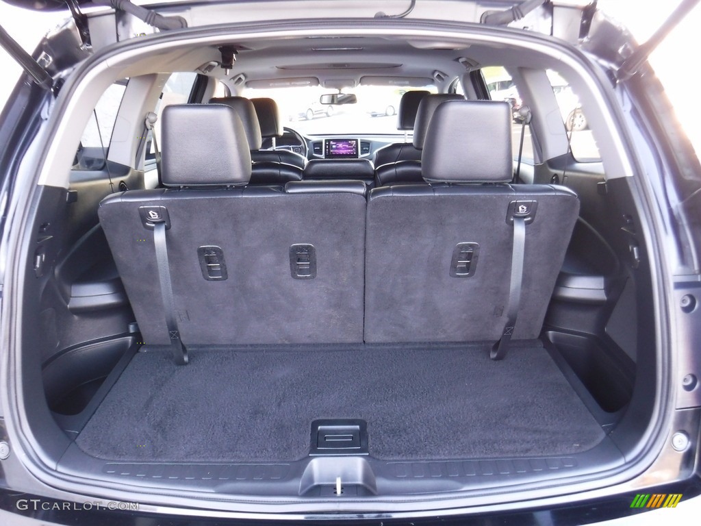 2016 Pilot EX-L AWD - Crystal Black Pearl / Black photo #29