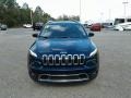 2018 Patriot Blue Pearl Jeep Cherokee Limited  photo #8