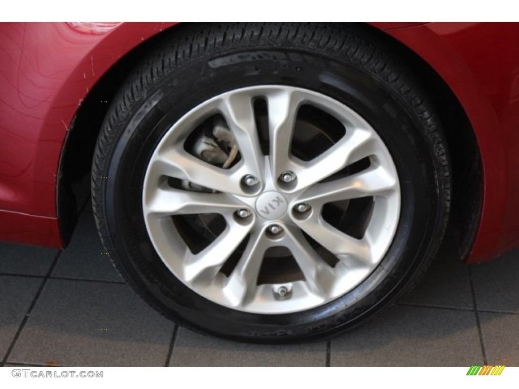 2012 Optima EX - Spicy Red / Beige photo #8