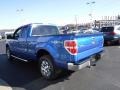 2012 Blue Flame Metallic Ford F150 XLT SuperCab 4x4  photo #11