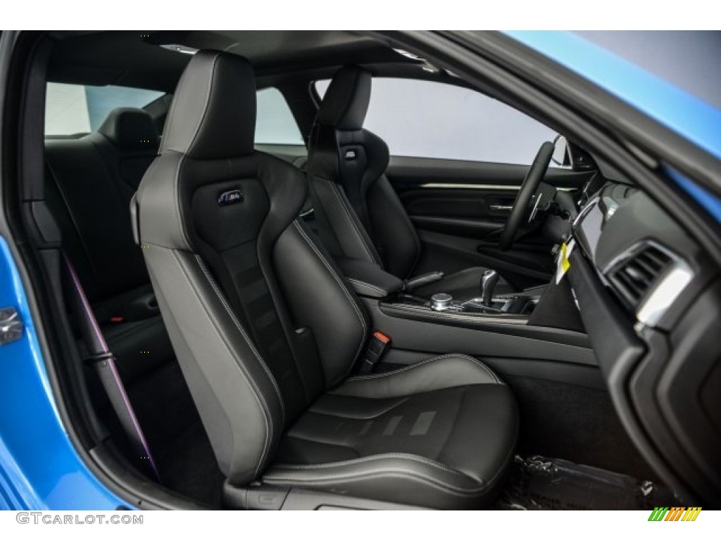 2018 M4 Coupe - Yas Marina Blue Metallic / Black photo #2