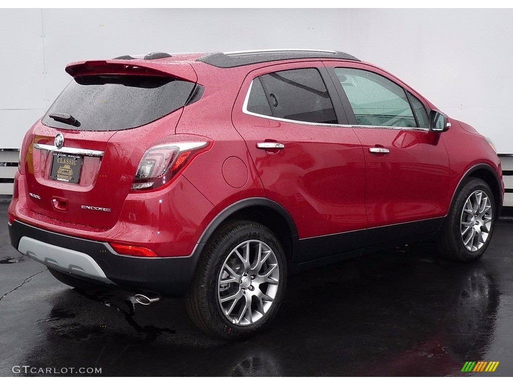 Winterberry Red Metallic 2018 Buick Encore Sport Touring Exterior Photo #124141385