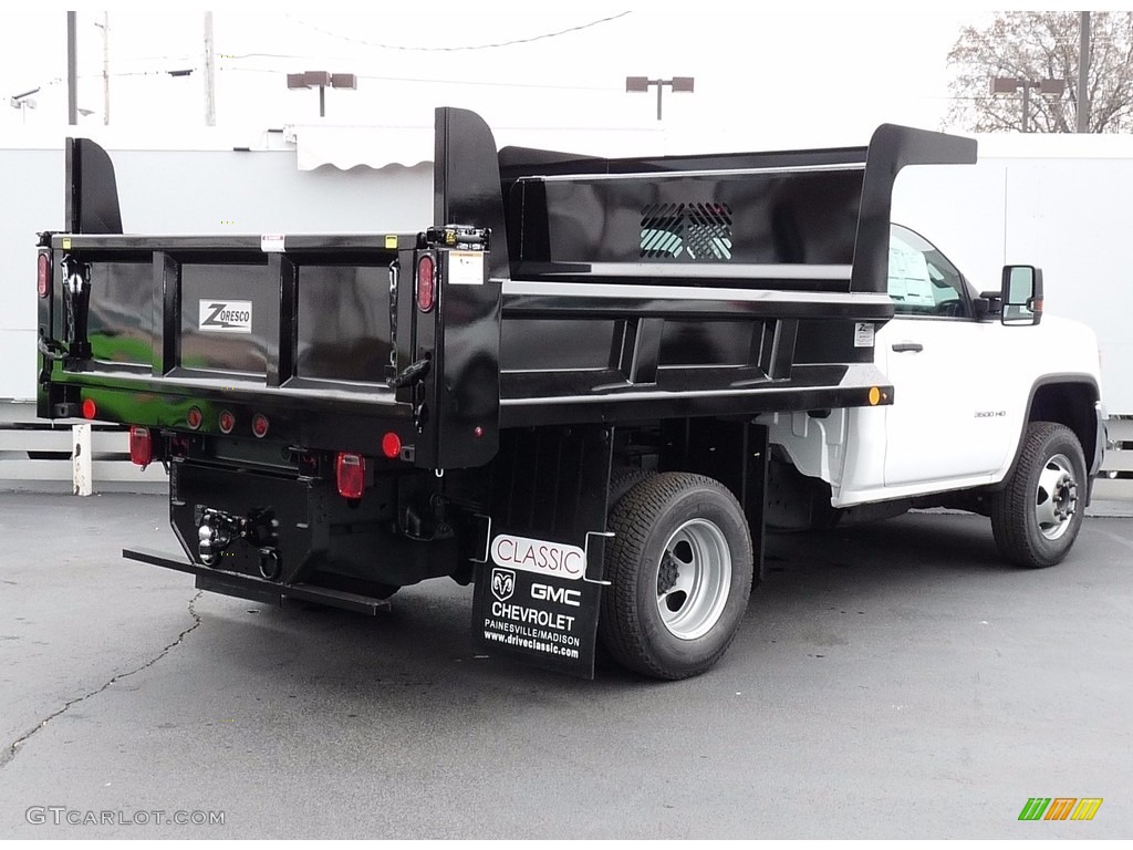 2017 Sierra 3500HD Regular Cab Dump Truck - Summit White / Jet Black photo #2