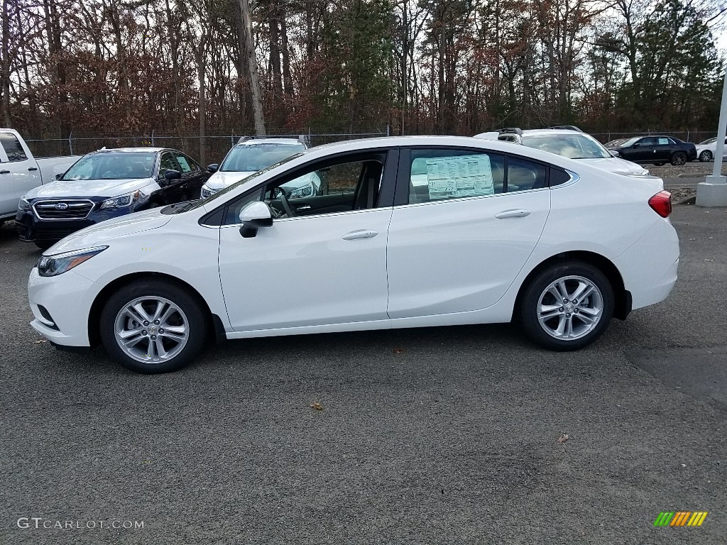 Summit White 2018 Chevrolet Cruze LT Exterior Photo #124144196