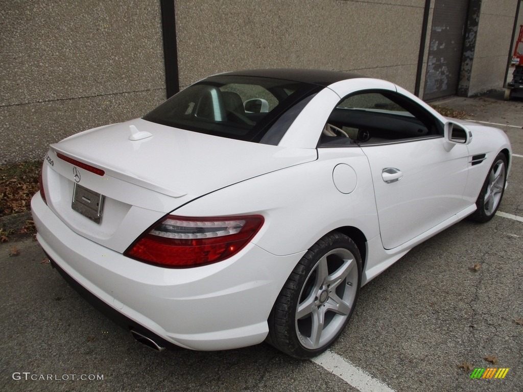 2014 SLK 250 Roadster - Polar White / Sahara Beige photo #10