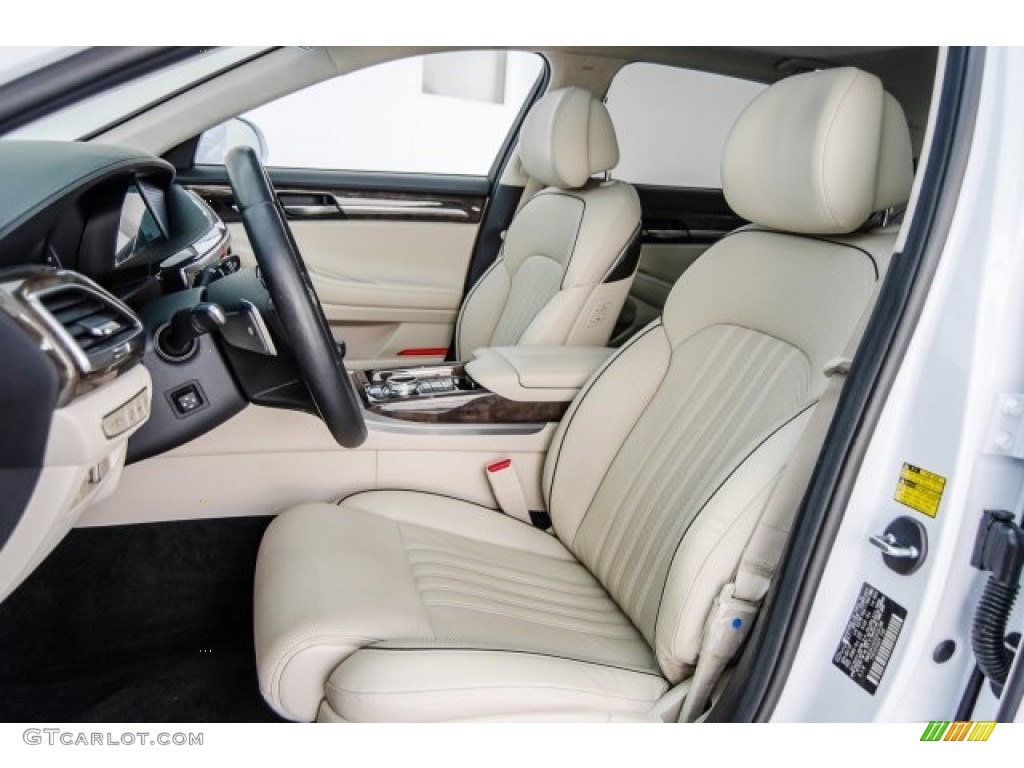 2017 Hyundai Genesis G90 RWD Interior Color Photos