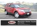 2013 Ruby Red Metallic Ford Explorer 4WD  photo #1