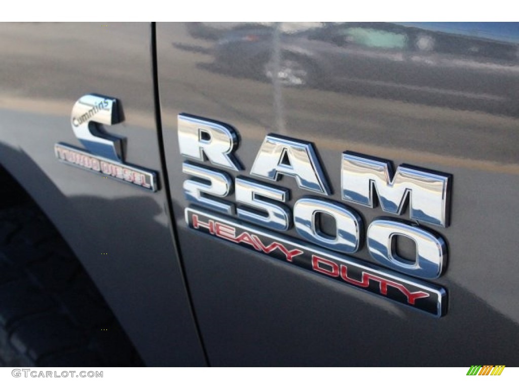 2014 2500 Tradesman Crew Cab 4x4 - Maximum Steel Metallic / Black/Diesel Gray photo #7