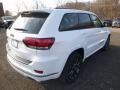 2018 Bright White Jeep Grand Cherokee Overland 4x4  photo #5