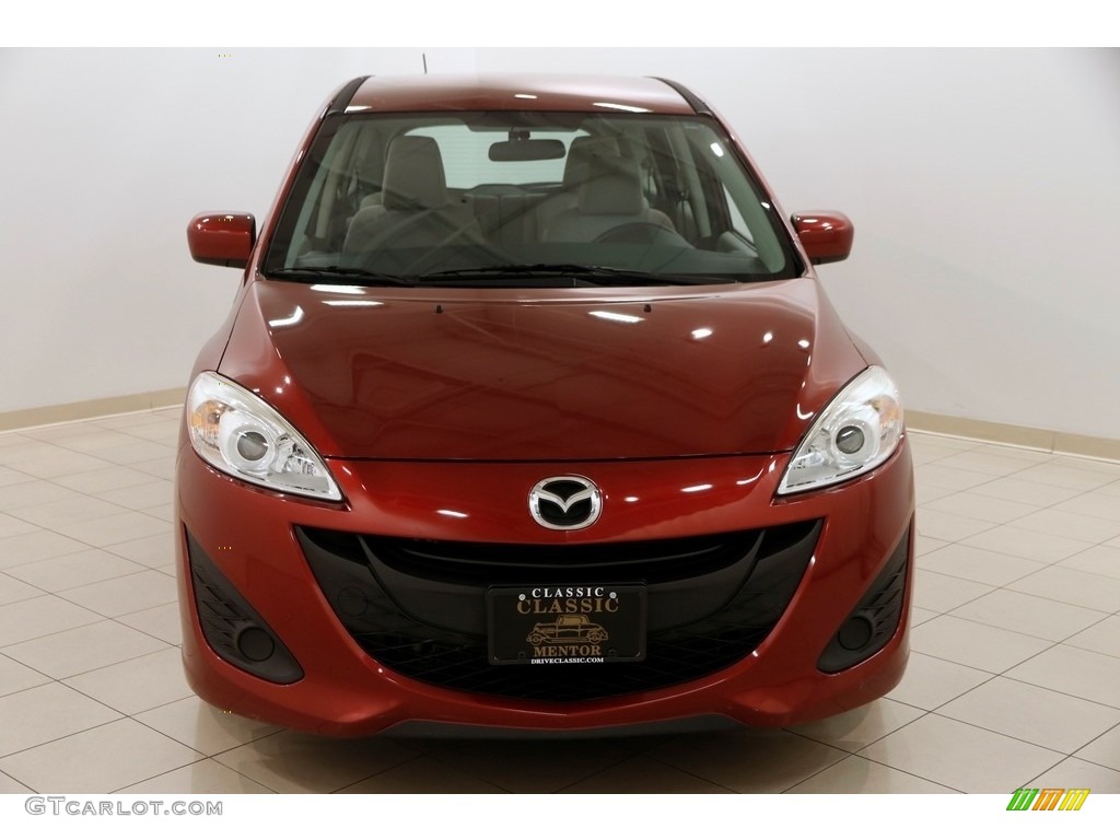 2012 MAZDA5 Sport - Copper Red Mica / Sand photo #2