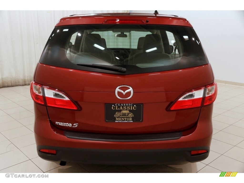 2012 MAZDA5 Sport - Copper Red Mica / Sand photo #20