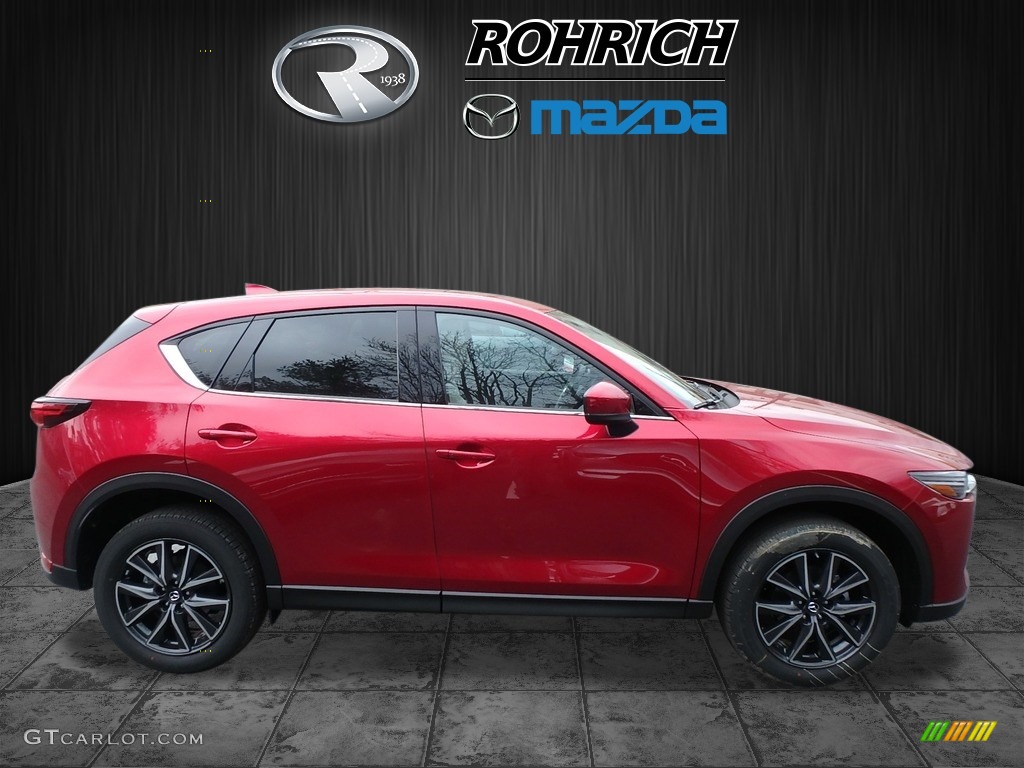 2017 CX-5 Grand Touring AWD - Soul Red Metallic / Parchment photo #2