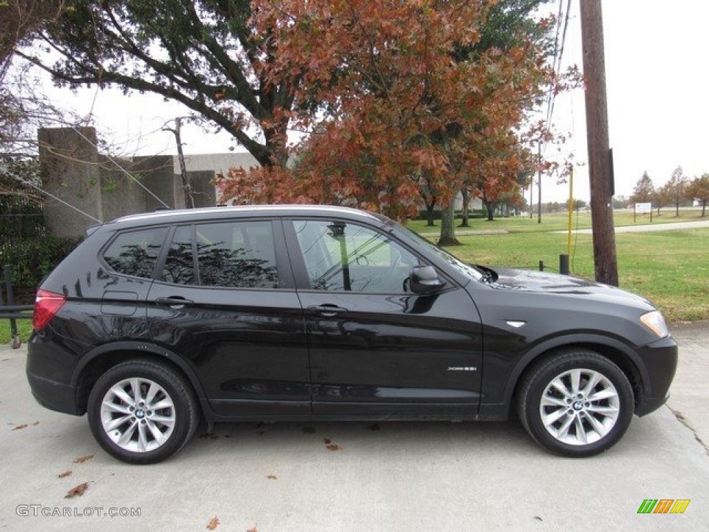 2014 X3 xDrive28i - Jet Black / Black photo #6