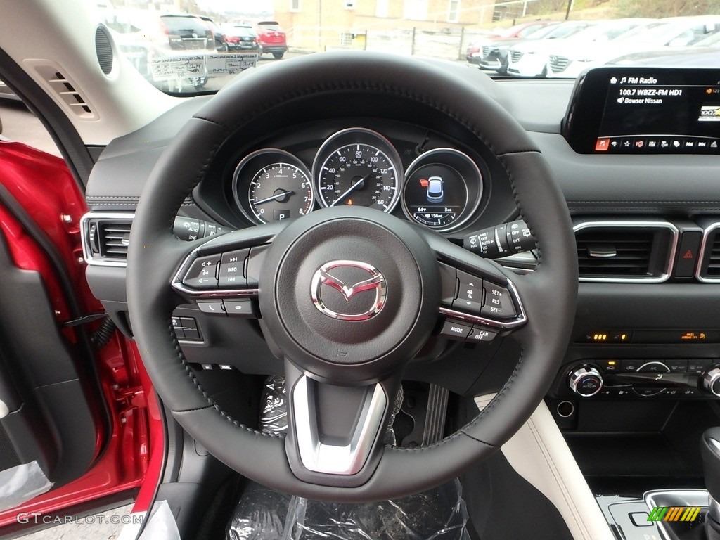2017 CX-5 Grand Touring AWD - Soul Red Metallic / Parchment photo #12