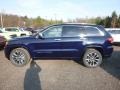 2018 True Blue Pearl Jeep Grand Cherokee Overland 4x4  photo #2