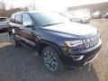 2018 True Blue Pearl Jeep Grand Cherokee Overland 4x4  photo #6