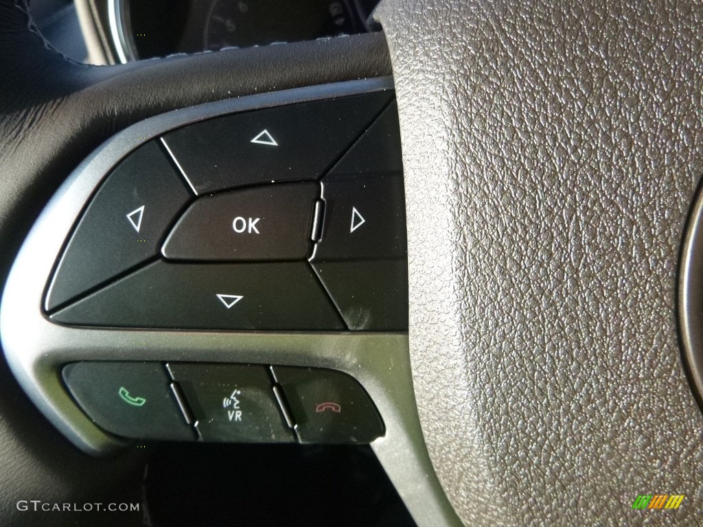 2018 Grand Cherokee Overland 4x4 - True Blue Pearl / Black photo #19