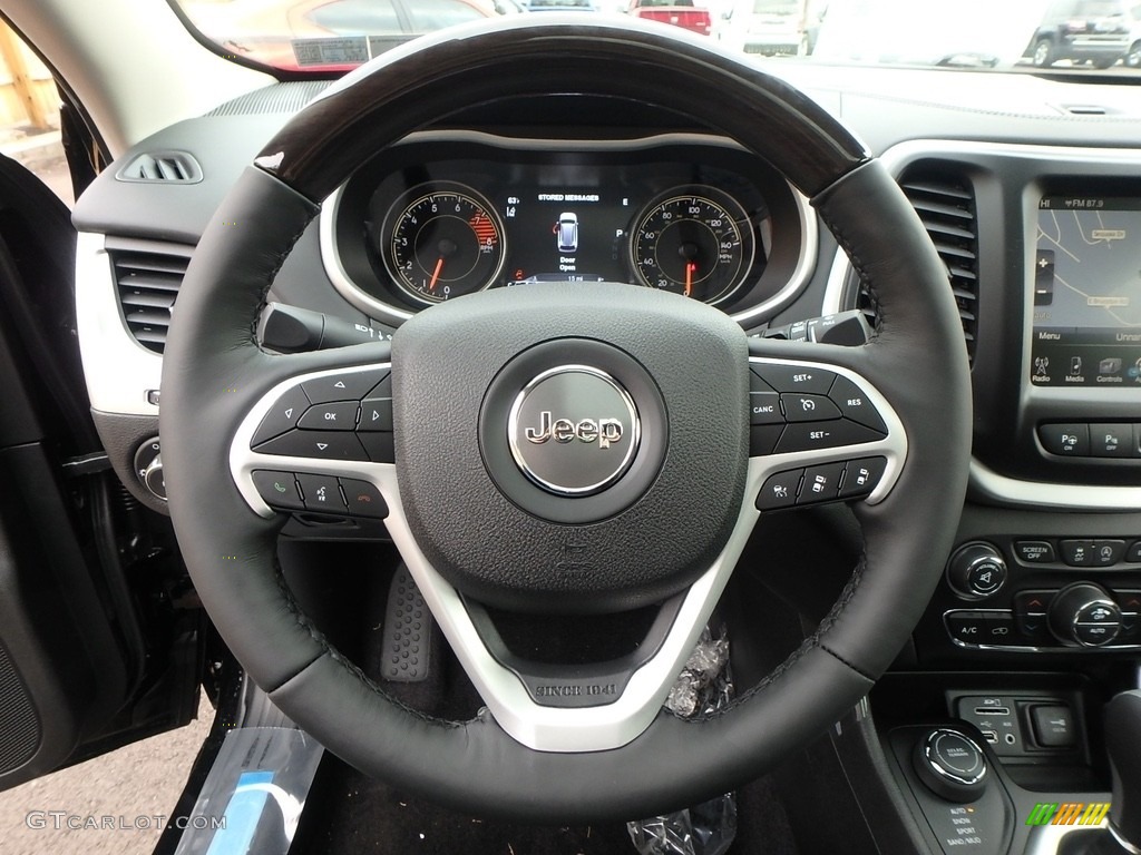 2018 Jeep Cherokee Overland 4x4 Steering Wheel Photos