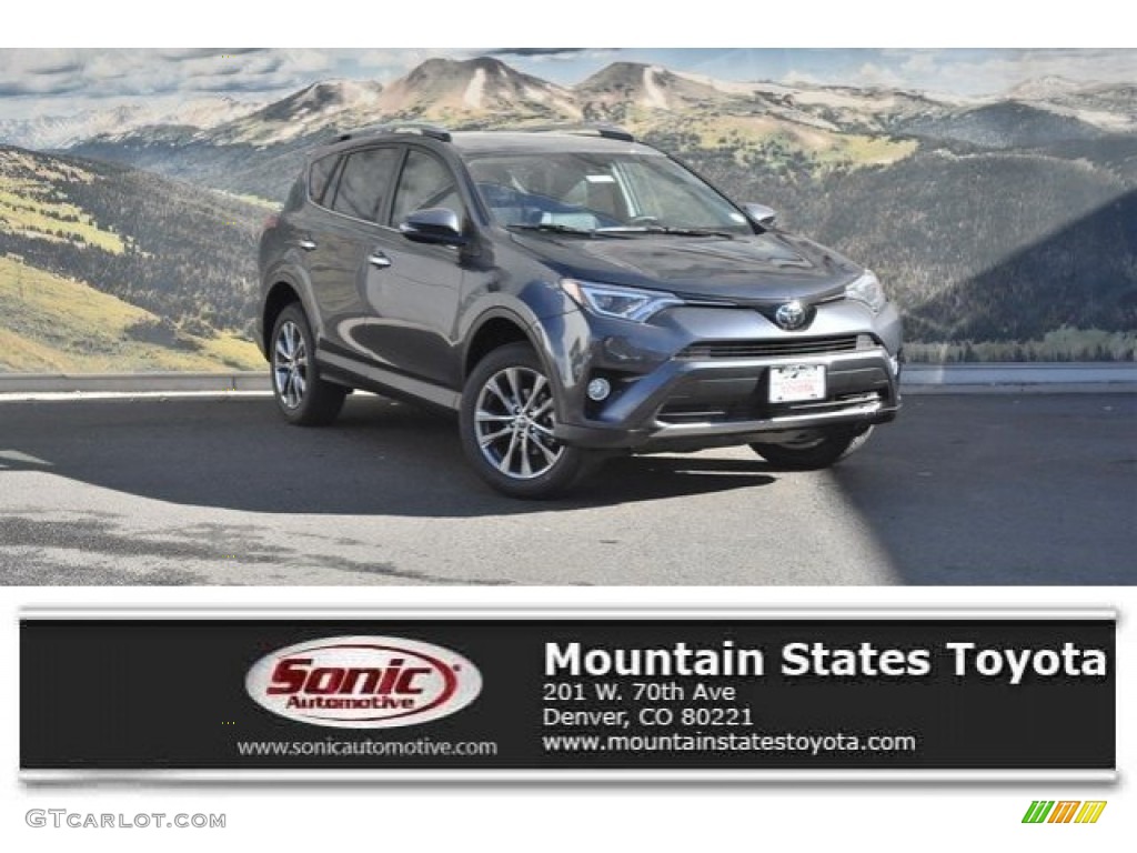 2018 RAV4 Limited AWD - Magnetic Gray Metallic / Black photo #1