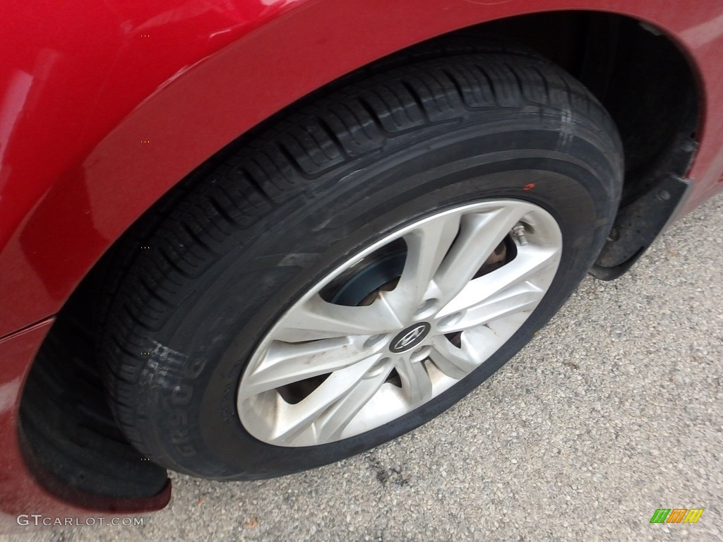 2013 Sonata GLS - Venetian Red Pearl / Gray photo #5
