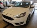 2018 Oxford White Ford Focus SEL Hatch  photo #4