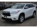 Blizzard Pearl White - Highlander Limited AWD Photo No. 3