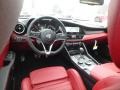 Black/Red Interior Photo for 2018 Alfa Romeo Giulia #124157510