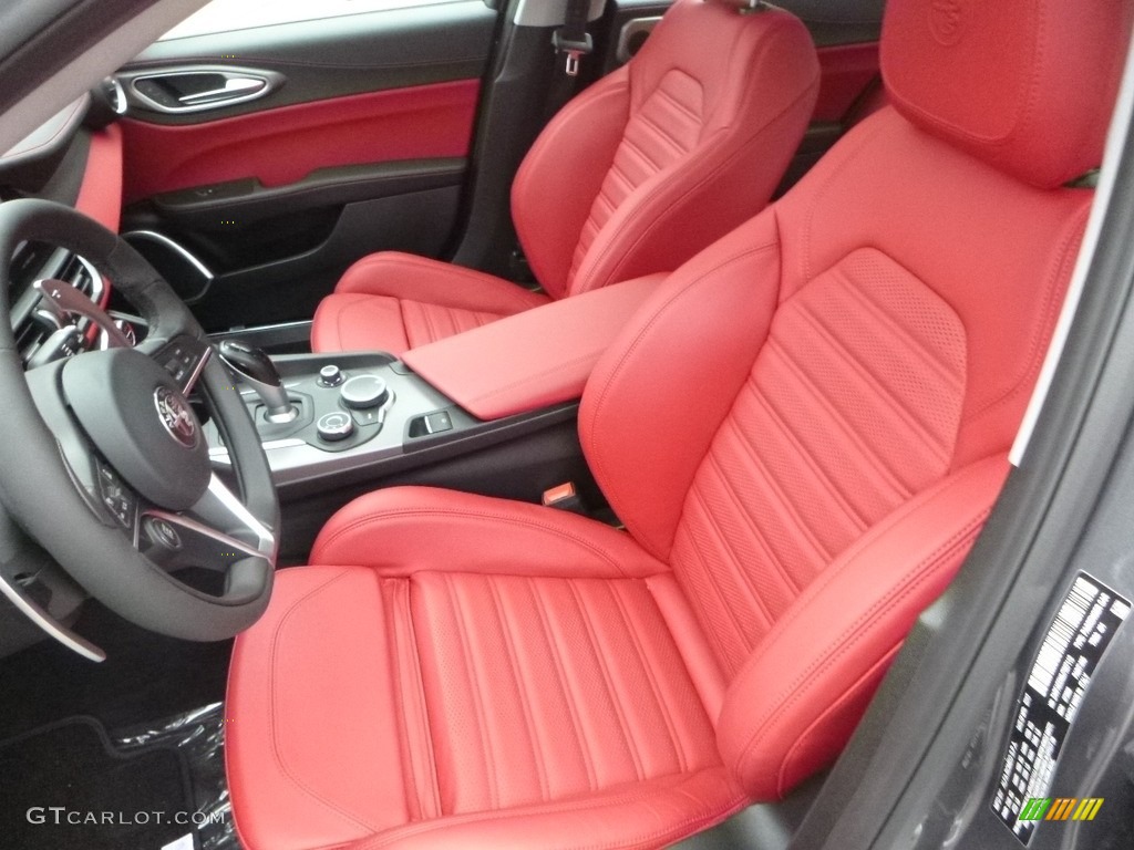2018 Alfa Romeo Giulia Ti AWD Front Seat Photo #124157582