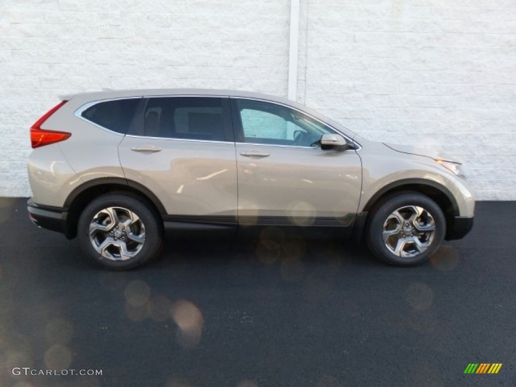 2018 CR-V EX-L AWD - Sandstorm Metallic / Ivory photo #2