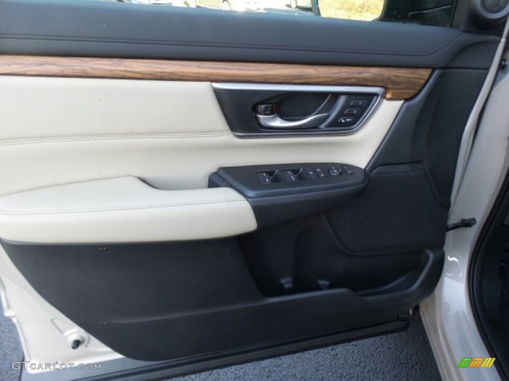 2018 Honda CR-V EX-L AWD Ivory Door Panel Photo #124158812