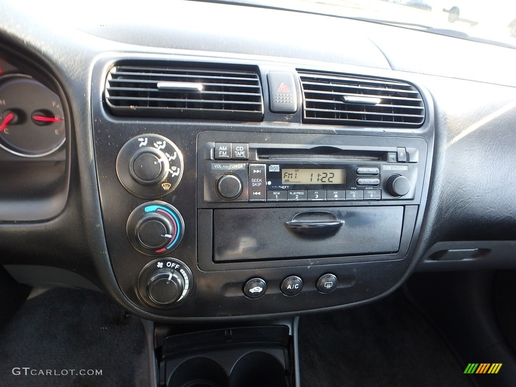 2005 Civic EX Sedan - Magnesium Metallic / Gray photo #13