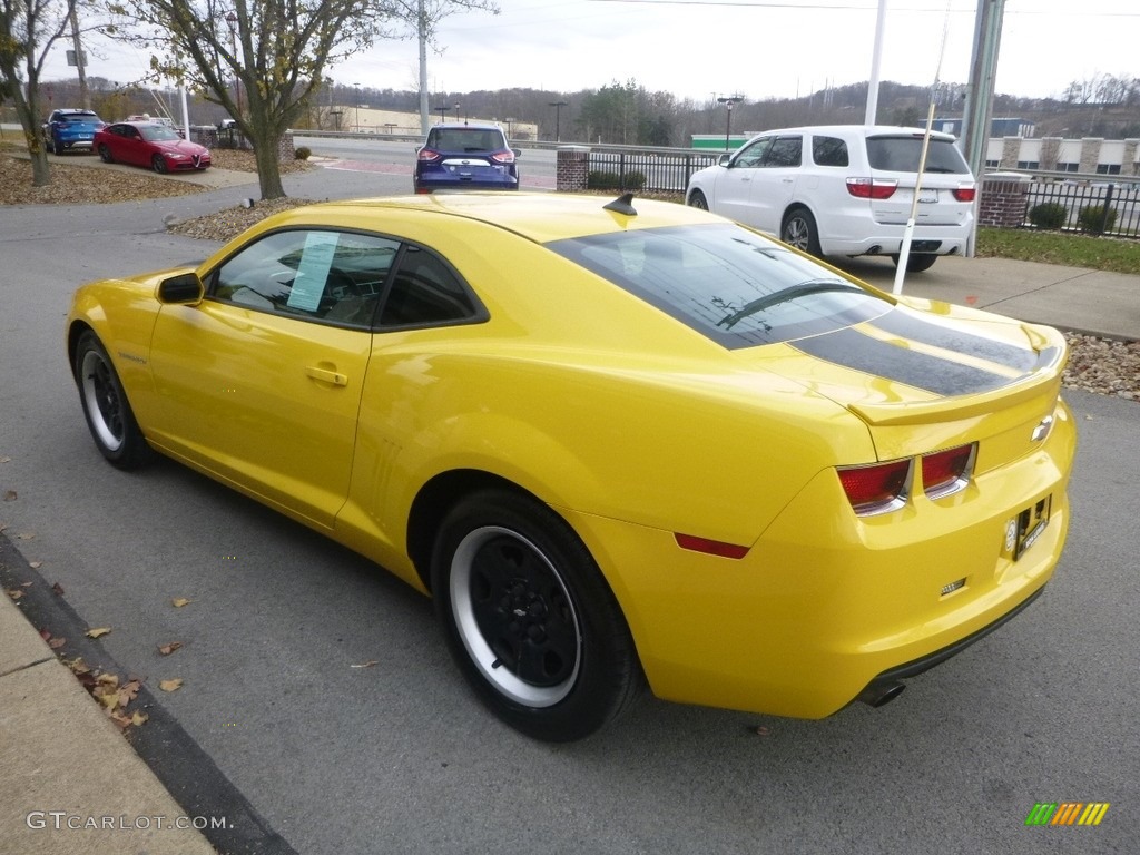 2013 Camaro LS Coupe - Rally Yellow / Black photo #7