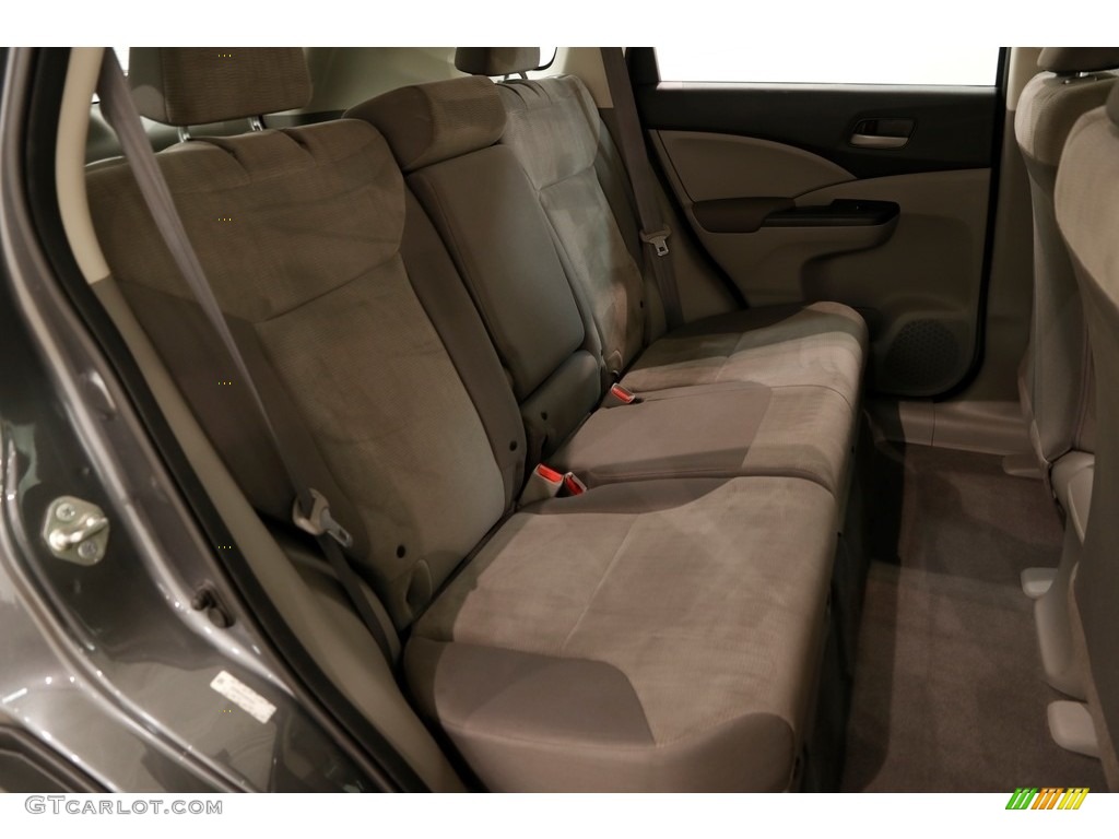 2013 CR-V LX AWD - Polished Metal Metallic / Gray photo #17