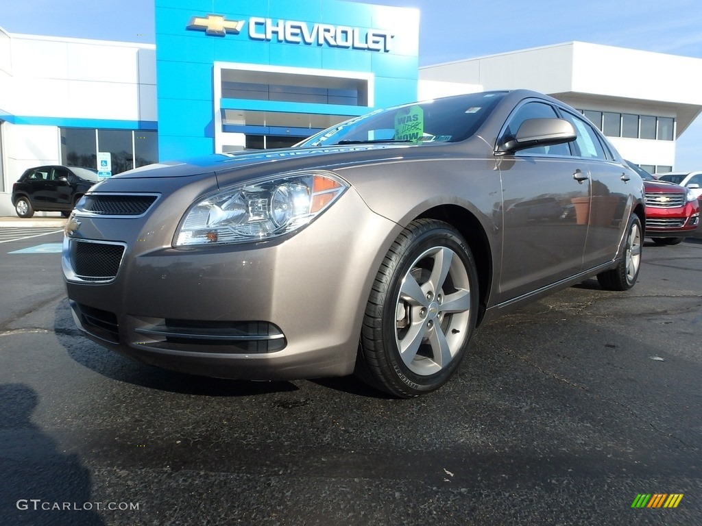 2011 Malibu LT - Mocha Steel Metallic / Cocoa/Cashmere photo #2