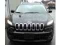 2015 Brilliant Black Crystal Pearl Jeep Cherokee Latitude 4x4  photo #2