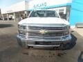 2017 Summit White Chevrolet Silverado 2500HD Work Truck Regular Cab 4x4  photo #2