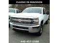 2018 Summit White Chevrolet Silverado 2500HD Work Truck Crew Cab 4x4  photo #1