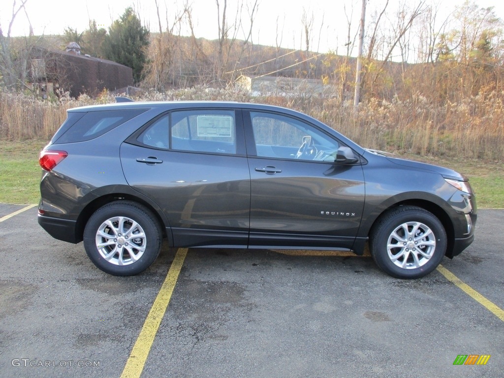 2018 Equinox LS AWD - Nightfall Gray Metallic / Medium Ash Gray photo #2