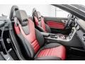  2018 SLC 43 AMG Roadster Bengal Red/Black Interior