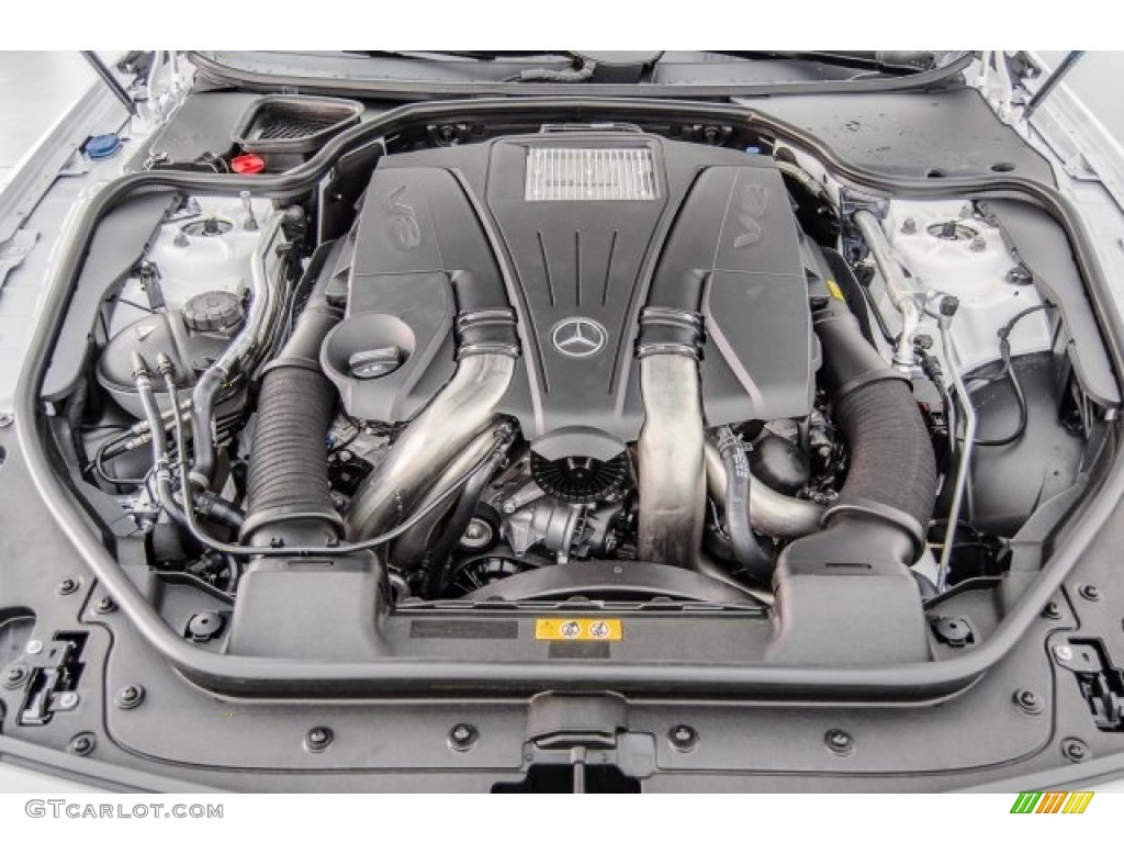 2018 Mercedes-Benz SL 550 Roadster 4.7 Liter DI biturbo DOHC 32-Valve VVT V8 Engine Photo #124167074