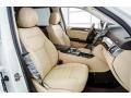 2018 Mercedes-Benz GLE Ginger Beige/Espresso Brown Interior Front Seat Photo