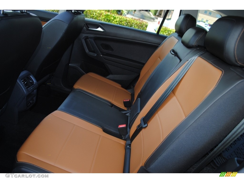 Golden Oak/Black Interior 2018 Volkswagen Tiguan SE Photo #124168700